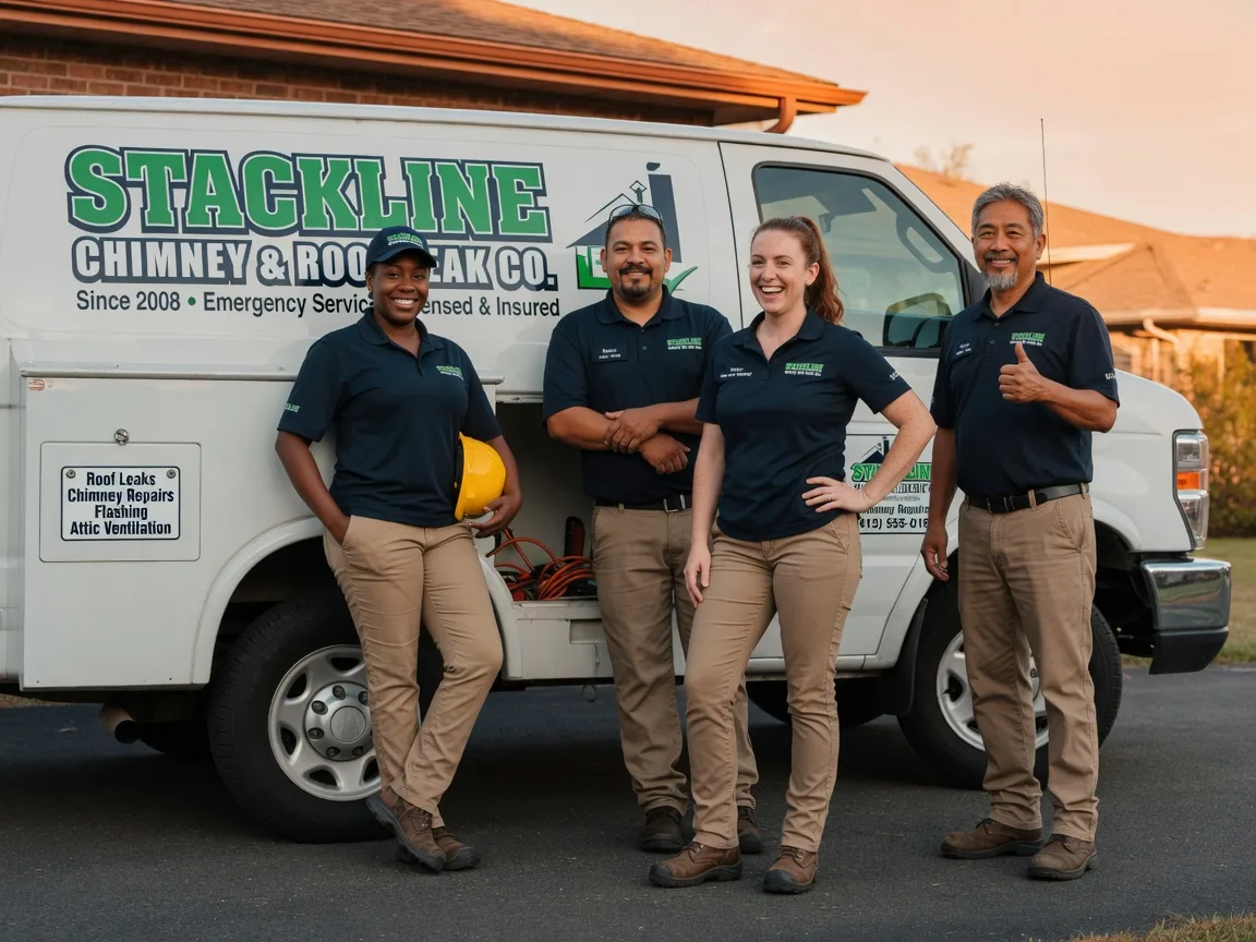 Chimney flashing repair company in Camp Lejeune, NC